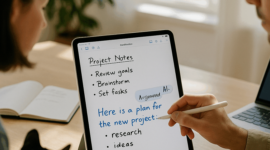 Goodnotes collaborative docs and AI assitant to cater to professional users