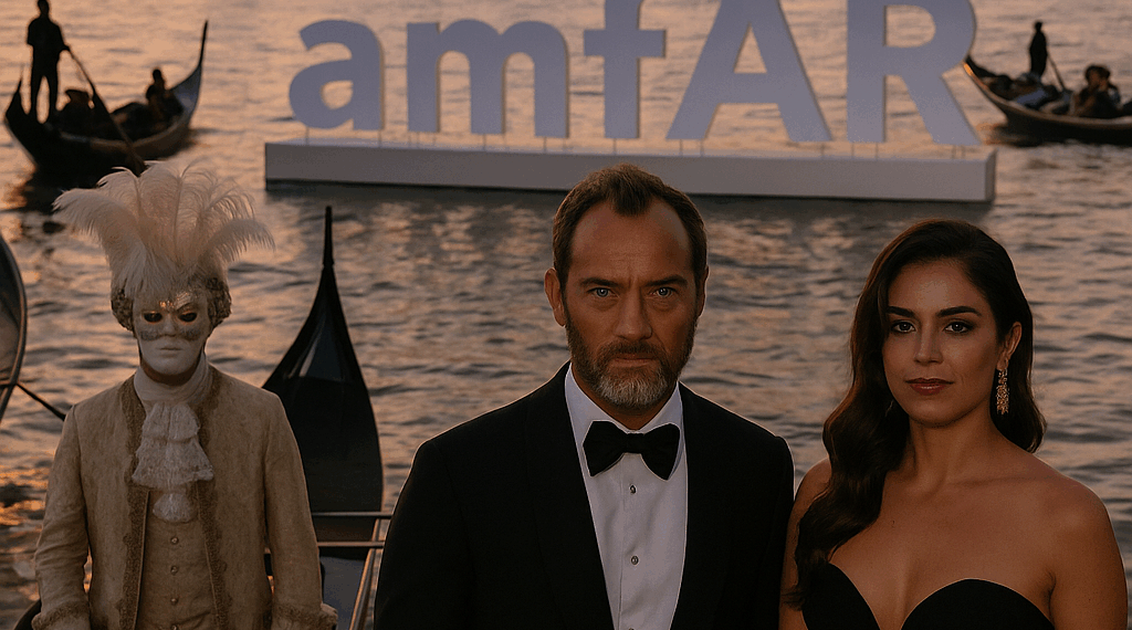 Colman Domingo y Jude Law encabezan la Gala de amfAR en Venecia, logrando recaudar 3.4 millones de dólares. – Dimension Turistica Magazine