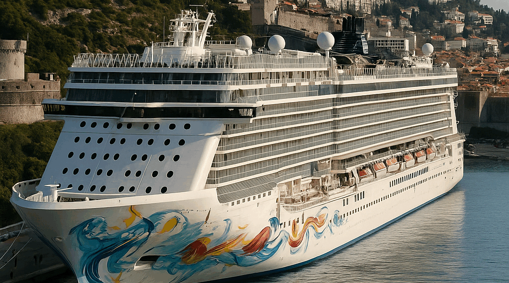 El puerto de Dubrovnik acoge la llegada inaugural de un crucero de Norwegian Cruise Line. – Dimension Turistica Magazine
