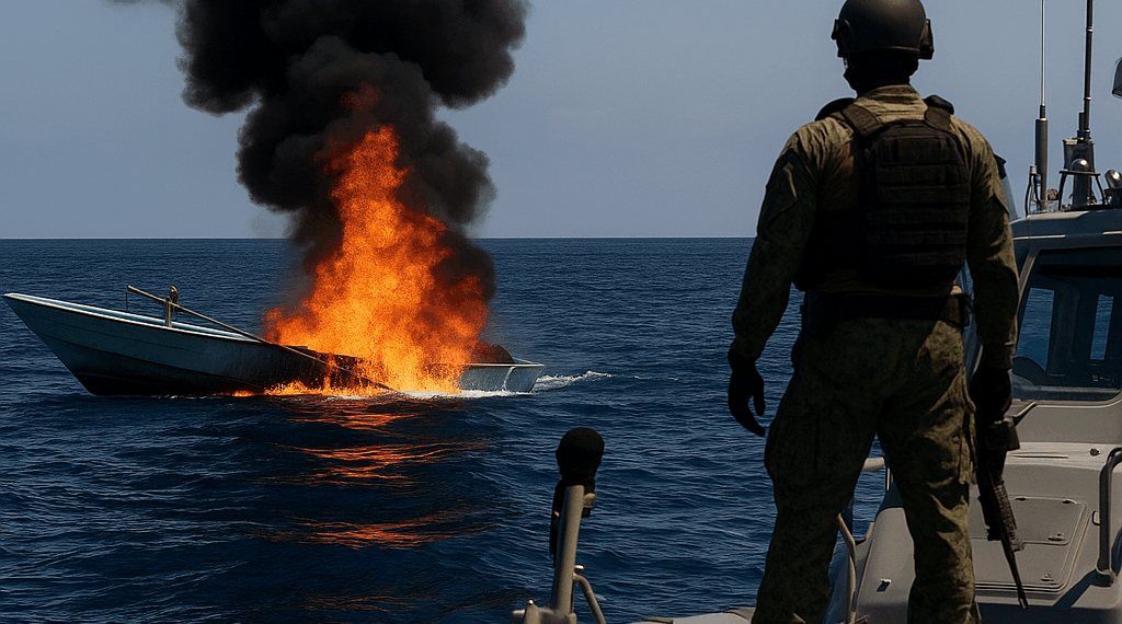 EE.UU. ataca un "barco con drogas" procedente de Venezuela en el Caribe matando a 11 personas