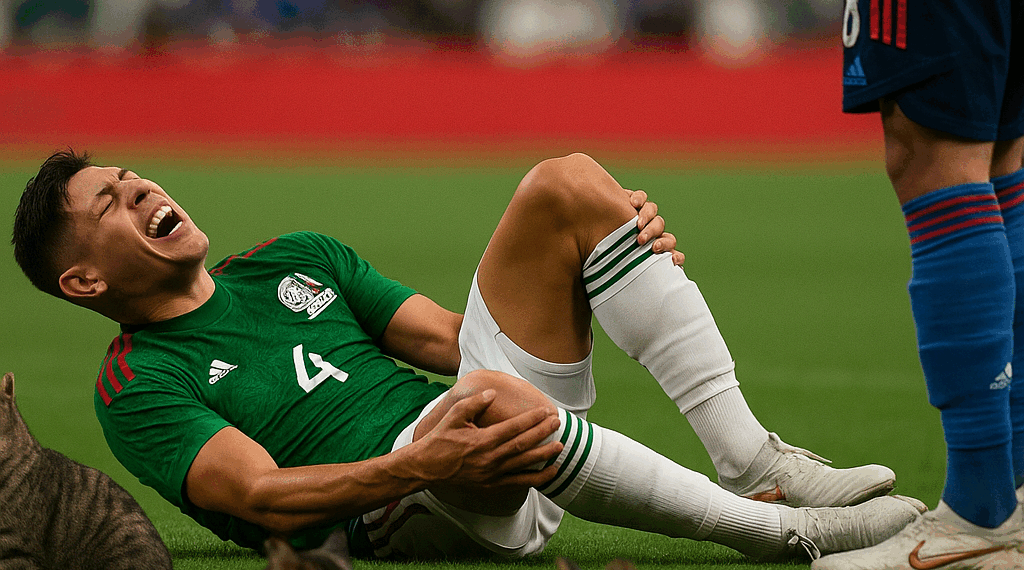 Edson Álvarez salió lesionado ante Japón