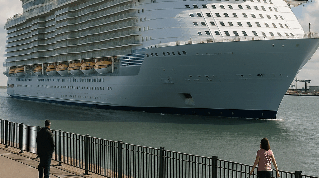 El mayor crucero del planeta inicia su travesía en alta mar: fecha confirmada.