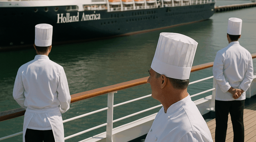 Embajadores gastronómicos de Holland America Line participarán en los segmentos de los Grand Voyages 2026. – Dimension Turistica Magazine