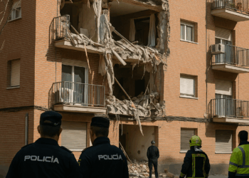 Hallan a 1 persona muerta entre los escombros tras la explosión de Vallecas que ha dejado 25 heridos