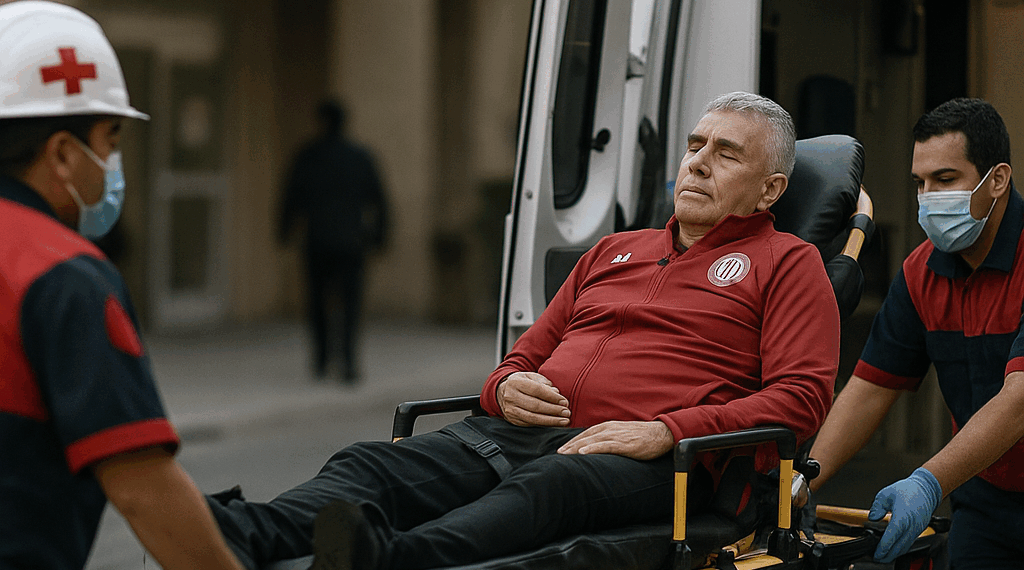 Entrenador del Toluca fue hospitalizado de emergencia