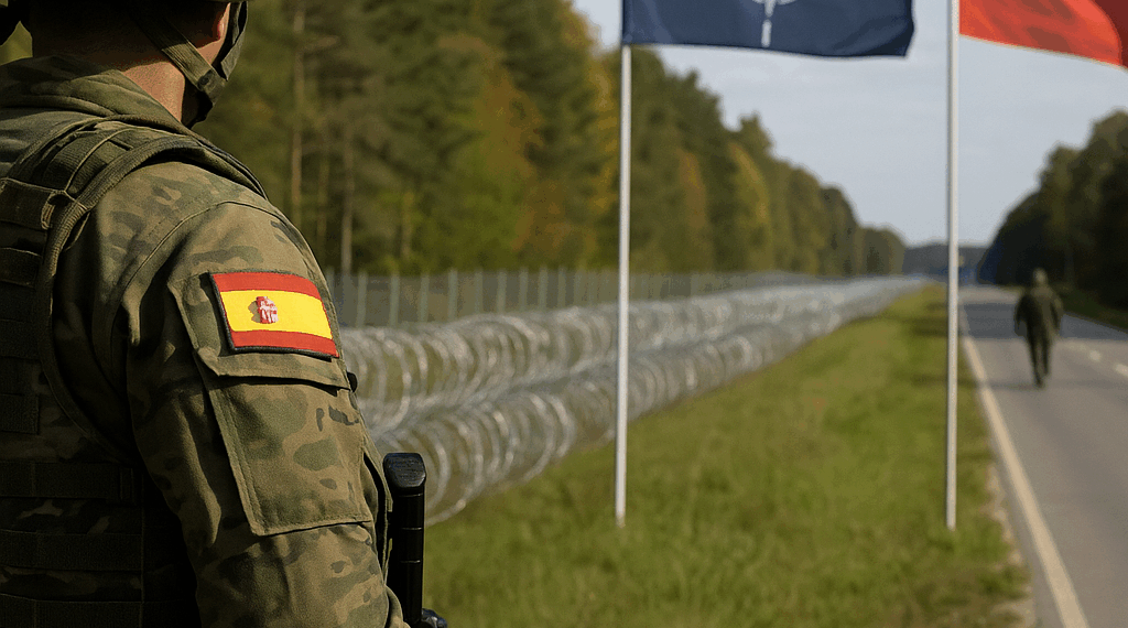 España se suma a la nueva operación de la OTAN en la frontera entre Polonia y Bielorrusia