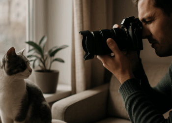 An iPhone with clear app icons. The Camera app icon is behind the iPhone.