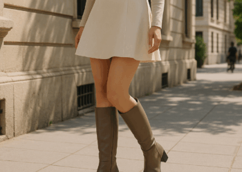 Cómo llevar botas altas con faldas y vestidos en Primavera-Verano 2026