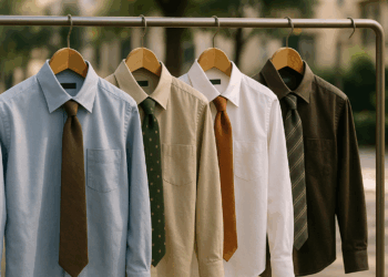 Cómo llevar camisas con corbatas según las pasarelas (sin fallar en el intento) este otoño 2025