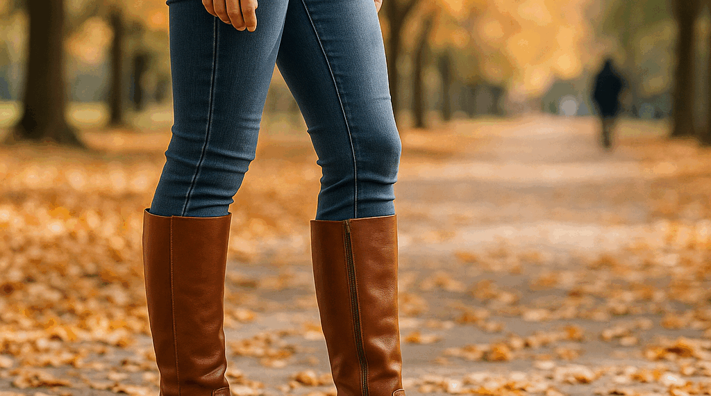 Cómo llevar botas y jeans este otoño 2025, según el street style