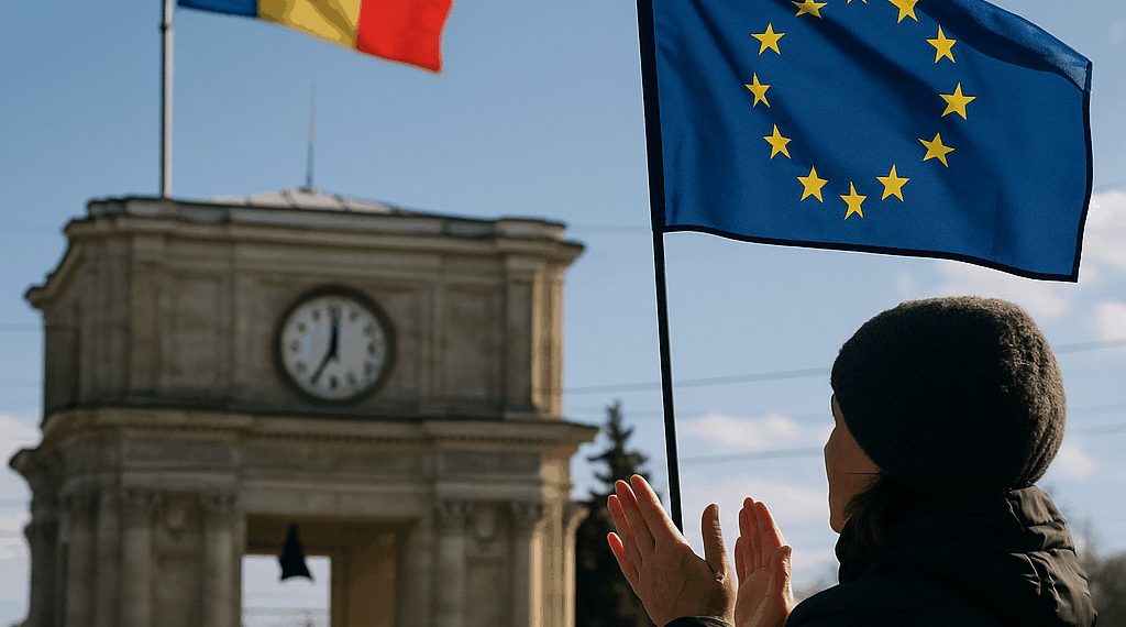 Europa celebra la "clara elección" de los moldavos tras un turbulento proceso legislativo
