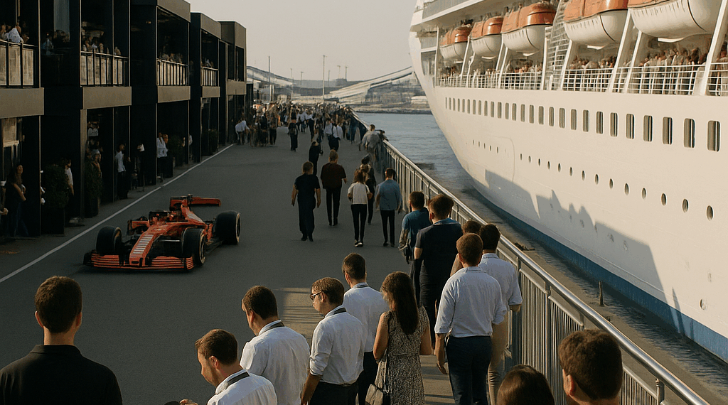 Experiencia VIP en el paddock: Crucero F1 y cena exclusiva