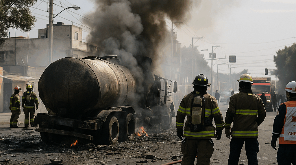 Van 90 heridos y 4 muertos por explosión de pipa en Iztapalapa: Clara Brugada