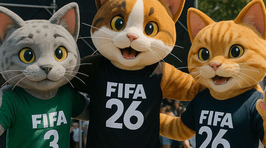 La Jornada - FIFA revela imagen de Zayu, Clutch y Maple, mascotas del Mundial 2026