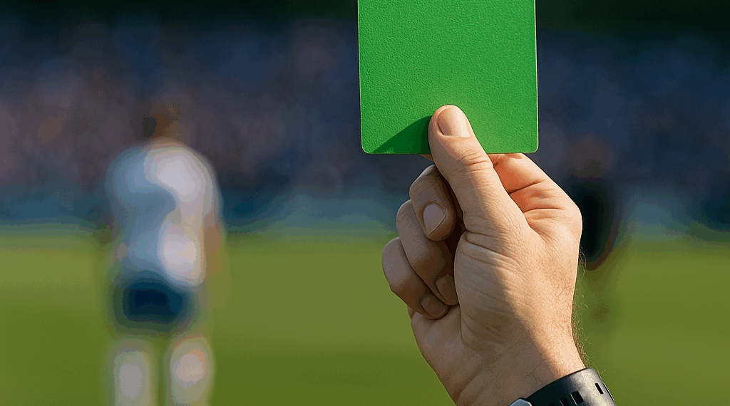 FIFA estrenará la tarjeta verde, conoce cómo se usará