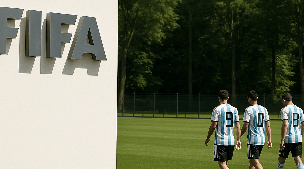 Escándalo mundial: tres futbolistas argentinos fueron suspendidos un año por la FIFA
