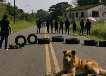 Padres De Familia Bloquean La Morelia-Quiroga Acusan Escuela De Iratzio En Pésimas Condiciones - Changoonga.com