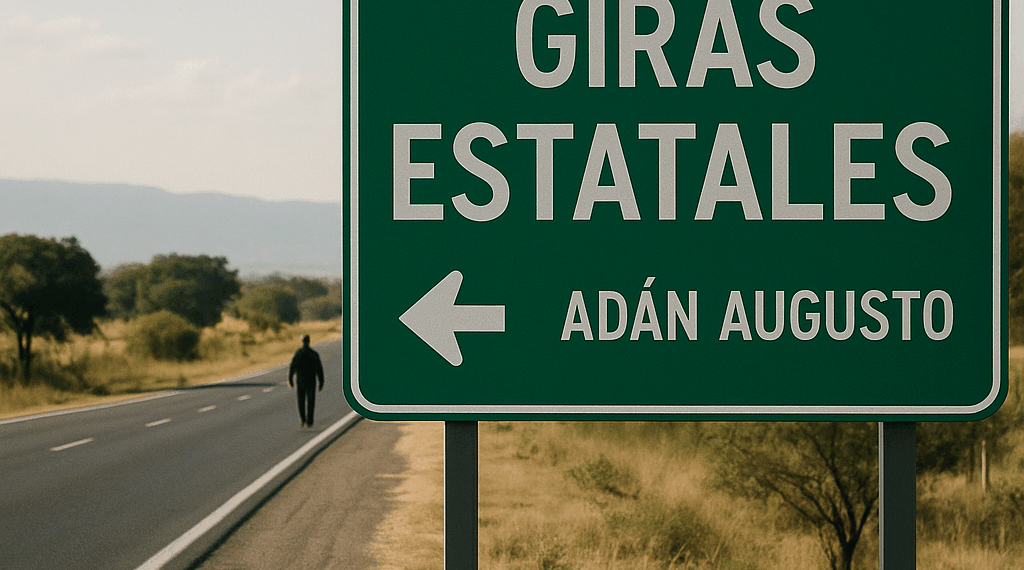 Fin a los viajes legislativos: Adán Augusto en giras financiadas por el Estado.