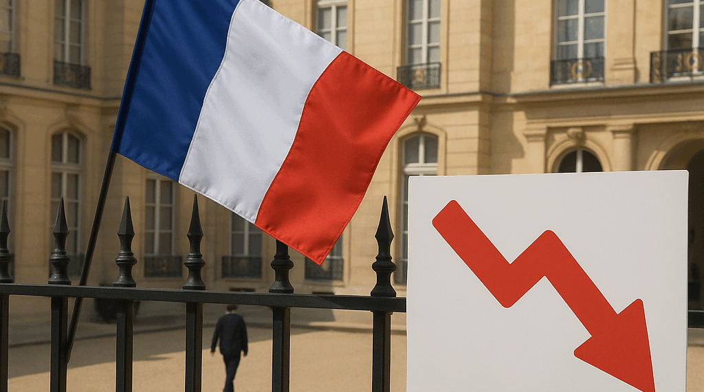 Fitch baja la nota de la deuda de Francia por incertidumbre presupuestaria