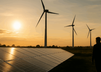 Woman walking on a salt flat.