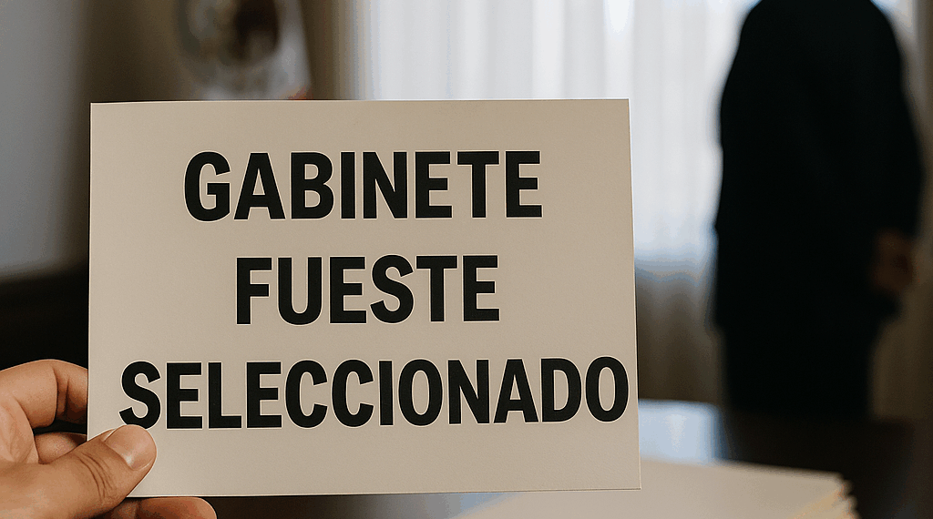 GABINETE ARMENTISTA: "TÚ ESTÁS NOMINADO"