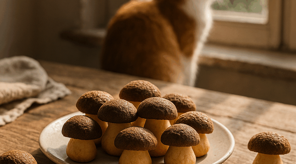 Cookies de Champiñones, sorprendente y deliciosa