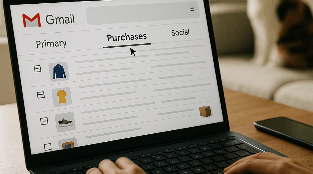 Gmail will now filter your purchases into a new tab