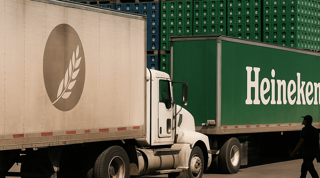 Grupo Modelo y Heineken controlan el 97% del mercado