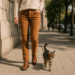 Cómo llevar pantalones de gamuza de acuerdo a las pasarelas de Otoño-Invierno 2025