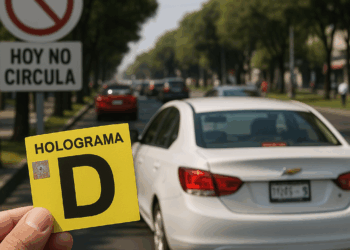 Verificación Vehicular en Edomex ¿Cómo obtener el holograma D para librar el Hoy No Circula?