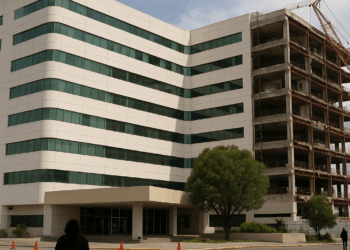 Armenta y Zoe Robledo recorren instalaciones del IMSS San Alejandro