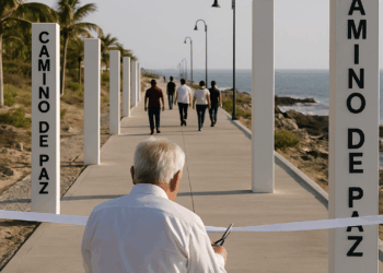 Inaugura el Gobernador Rocha Moya el primer “Sendero de Paz”, en Mazatlán
