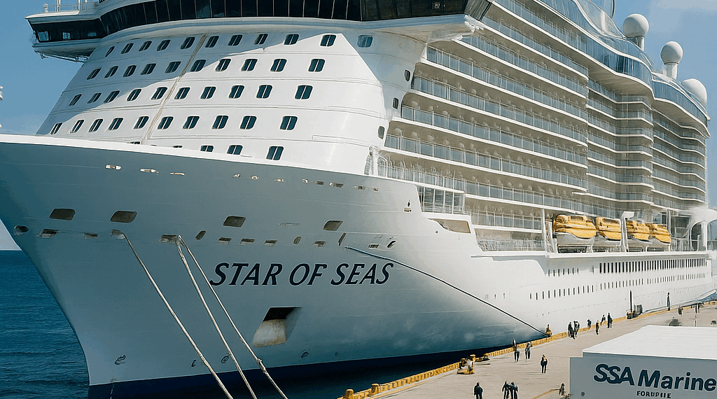 Inauguración del crucero Star of the Seas en SSA Marine Cozumel por Royal Caribbean. – Dimension Turistica Magazine