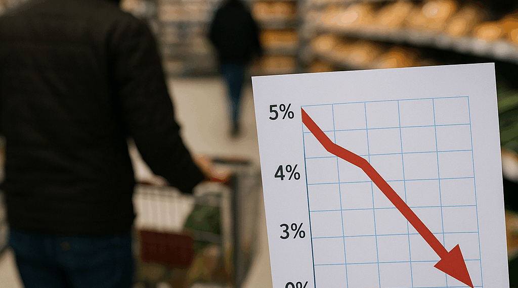 Tasa de inflación de la OCDE cayó en julio hasta el 4.1%