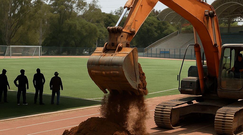 Arrancan las obras de la Ciudad de los Deportes y el nuevo estadio de los Guerreros de Oaxaca