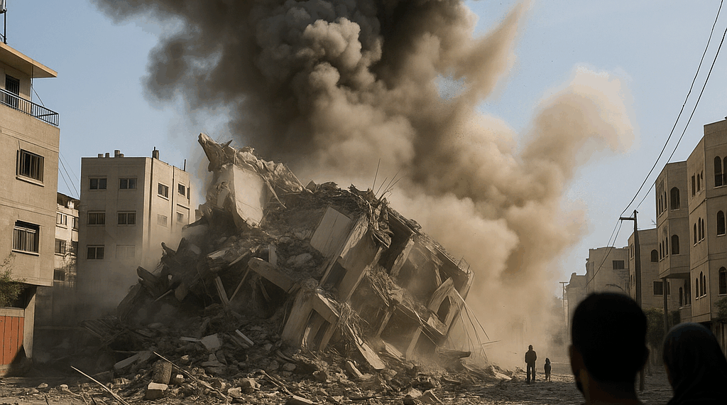 Fuertes bombardeos en Ciudad de Gaza tras el respaldo de Rubio a Israel