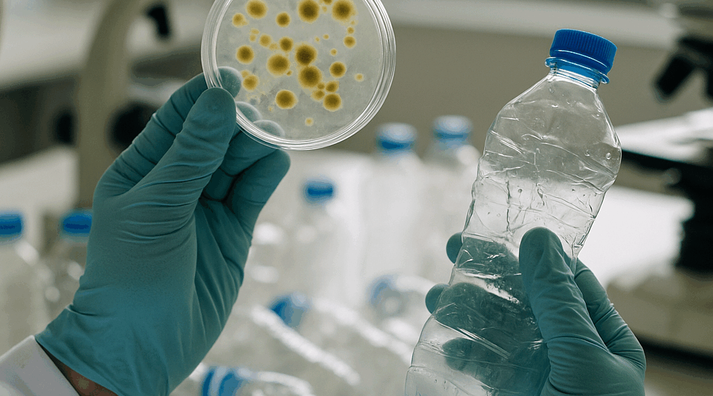 La BUAP estudia bacteria capaz de descomponer PET