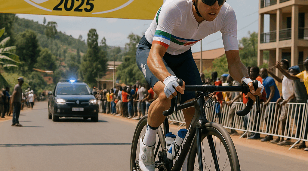 Isaac del Toro queda en el Top 10 del Mundial de Ruta de Ruanda 2025