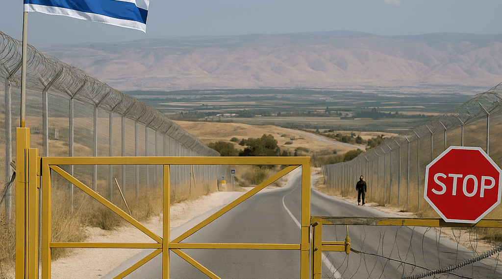 Israel cierra frontera entre Cisjordania y Jordania