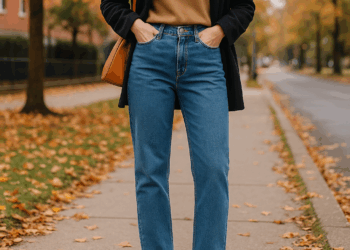 Jeans rectos de los años 90, el único par que llevaré este otoño 2025