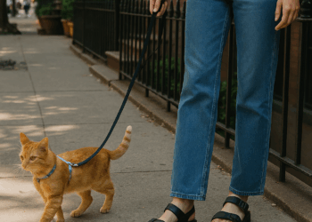 jeans rectos y sandalias de playa estilo noventas para explorar Nueva York – Dimension Turistica Magazine