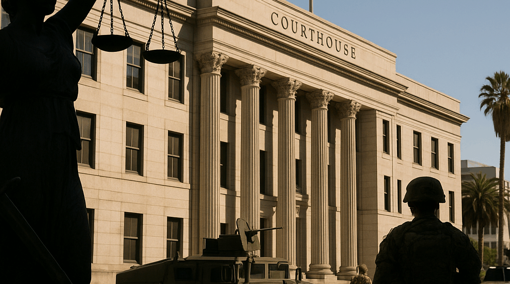 Juez bloquea el despliegue de tropas en Los Ángeles por el gobierno de Trump