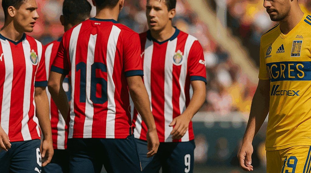 Los convocados de Chivas para enfrentar a Tigres
