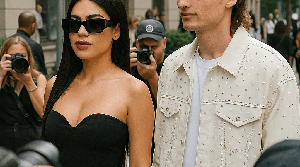 Kenia Os deslumbra con su elegancia junto a Peso Pluma en la New York Fashion Week. – Dimension Turistica Magazine