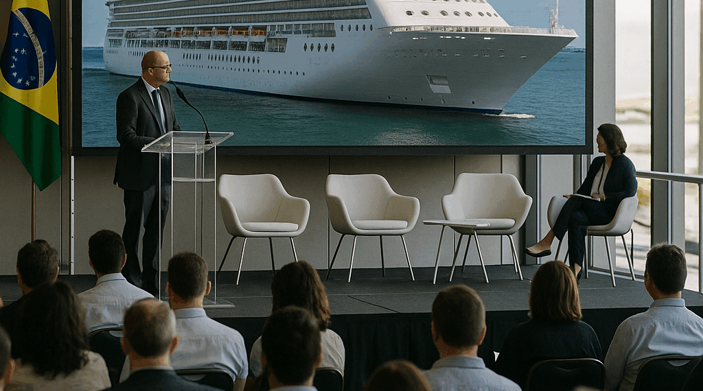 La Corporación de Puertos del Conosur se involucra en destacado foro de cruceros en Brasil. – Dimension Turistica Magazine