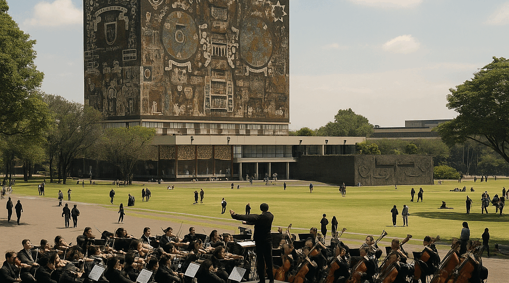 La Ofunam celebró en CU los 115 años de la máxima casa de estudios