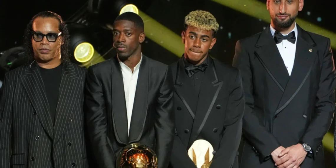 Lamine Yamal manda mensaje a Ousmane Dembélé tras perder Balón de Oro