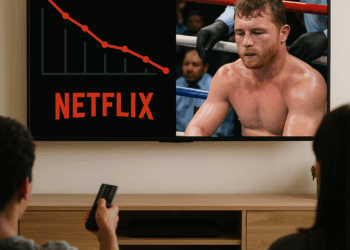 Las 7 cifras de Netflix sobre la pelea que perdió Canelo