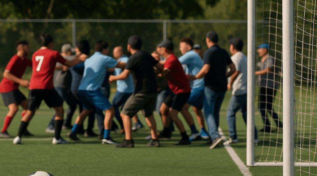 Liga de futbol emite postura oficial tras pelea campal en Guadalajara