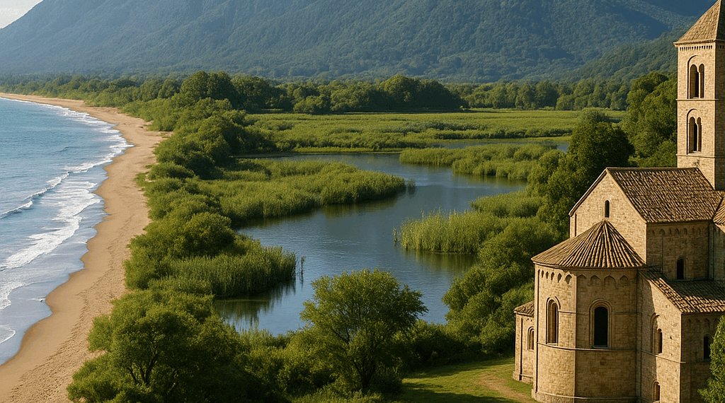 Litoral con arenas y humedales, montañas que emergen de la lava y sitios históricos. – Dimension Turistica Magazine